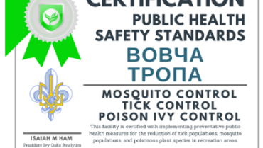 2017 Tick/ Mosquito/Poison Ivy Control